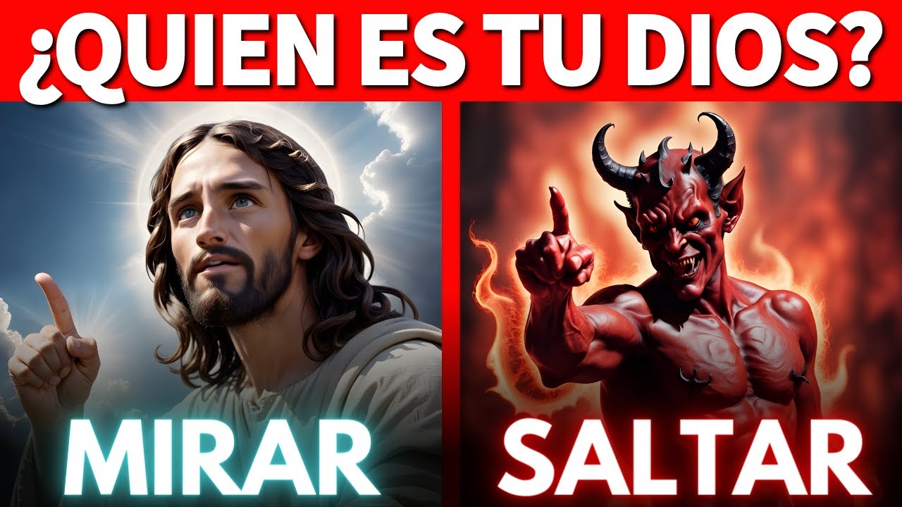 ¿DIOS O EL DIABLO? (SI ELIGISTE AL DIABLO PUEDES SALTAR ESTE VIDEO) 😱 🙏 - Mensajes Divinos