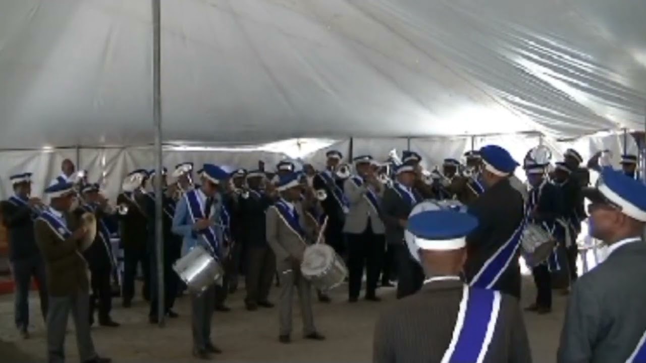 108 Sesotho - Father Masango's Brass Band (Kanana Brass Band's arrival at Ladysmith) September 2019