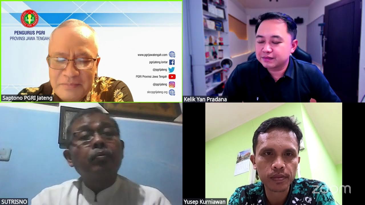 Pelatihan PID bersama PGRI Jawa Tengah