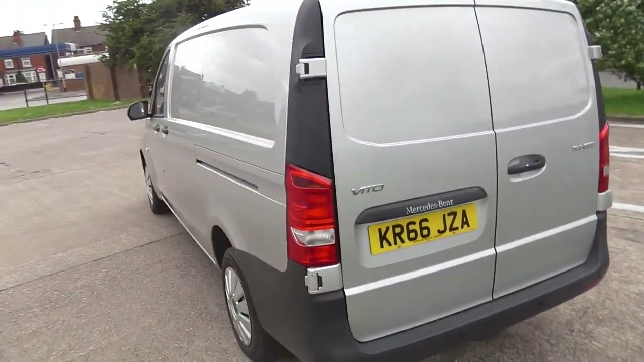 2016/67 MERCEDES VITO 114 LONG 2.1CDI EURO 6  6 DOOR PANEL