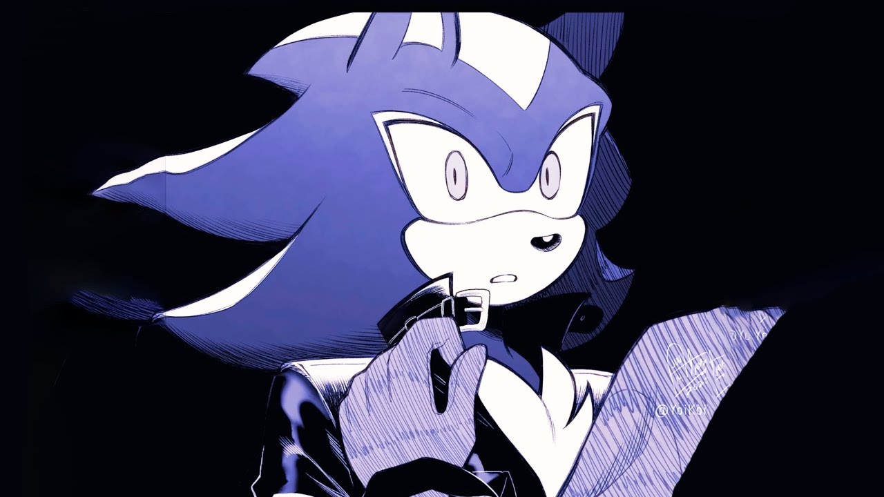 Heavy Thoughts 🖤😶| Sonic x Shadow | Sonadow | Comic Dub #sonic #shadow #sonadow #comicdub