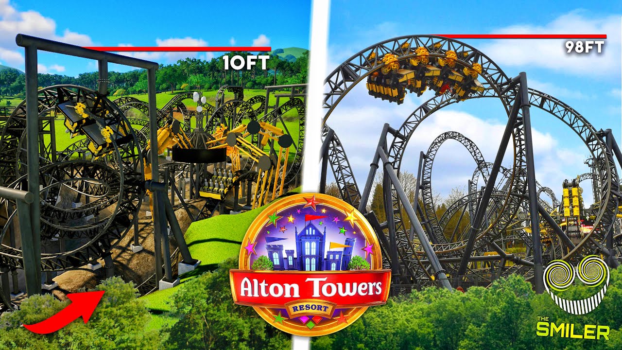 What if Alton Towers Roller Coasters were TINY??