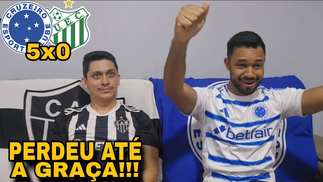 CABULOSO ATROPELOU! 😱 Cruzeiro 5x0 Uberl&acirc;ndia | Mineiro 2026