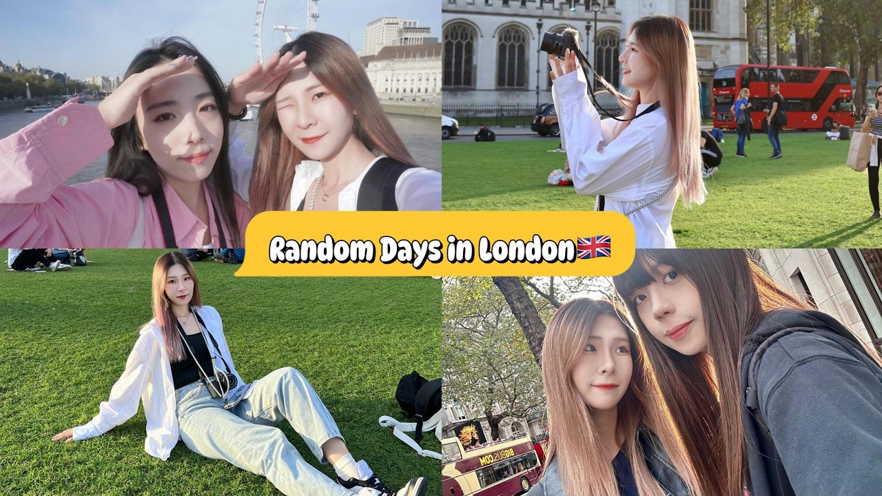 🇬🇧 英國留學 VLOG ep.6 Random Days in London🧩｜終於朝聖倫敦眼＆大笨鐘｜探索倫敦美食🍽️｜迎新野餐🧺 ｜第一堂韓文課｜大街上跳舞💃 #uk #vlog #london