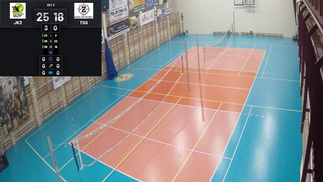 Mecz o 7 miejsce w kategorii juniorek JKS SMS Jastrzębie III - Śrubiarnia Żywiec