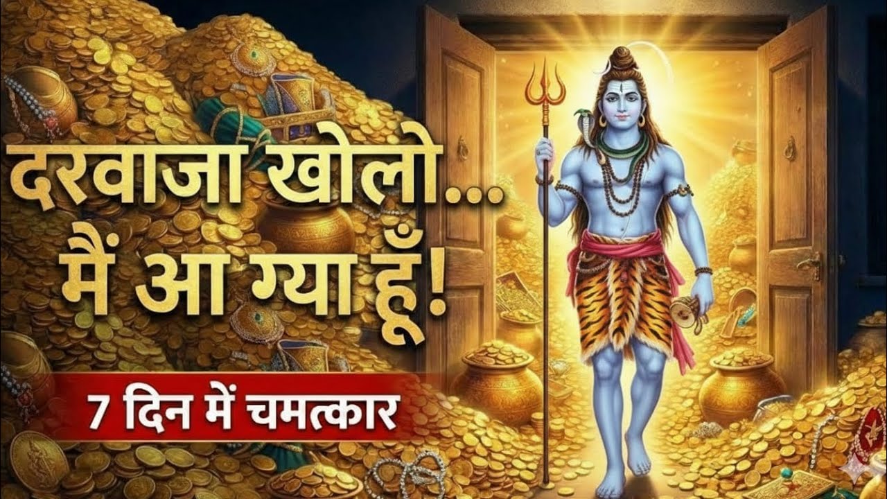 888🕉️ दरवाजा खोलो मैं आ गया हूं 💰 7 दिनों में चमत्कार देखोगे।। Mahadev Ji Ka Sandesh 🌈