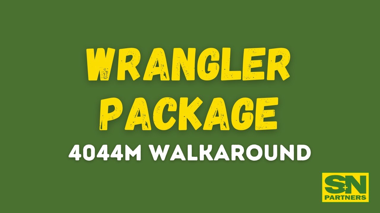 4044M John Deere Wrangler Compact Tractor Package Walk-Around from Sydenstricker Nobbe Partners.