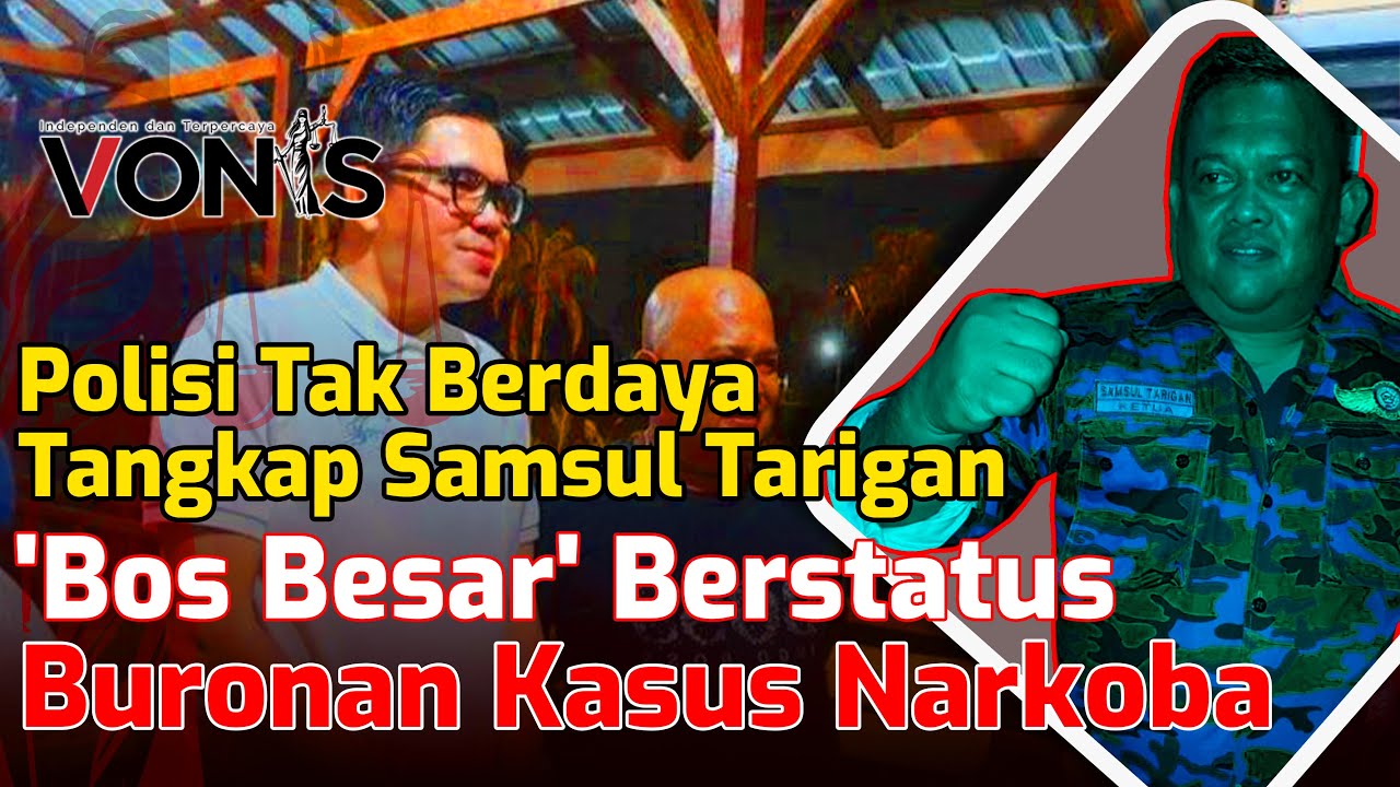 Polisi Dibuat Tak Berdaya oleh Samsul Tarigan Si Bos Besar