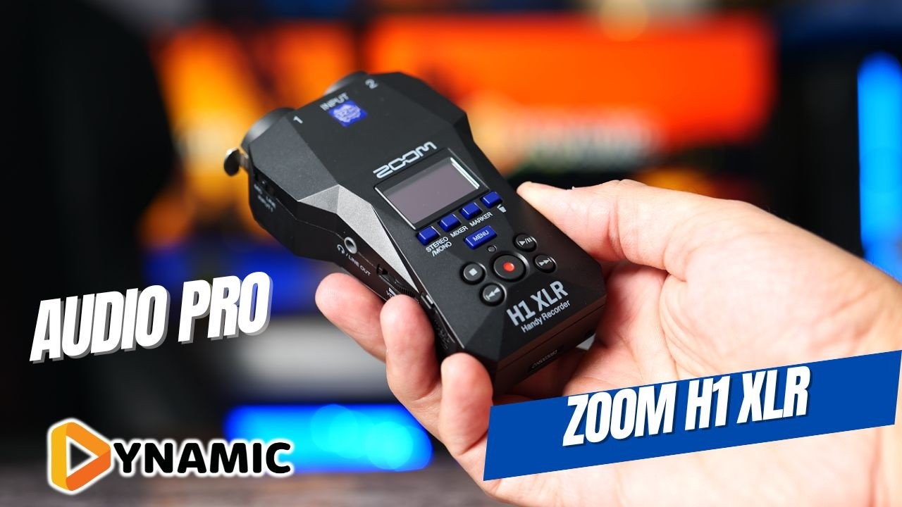 La grabadora ideal para un creador de contenido Zoom H1 XLR audio de otro nivel