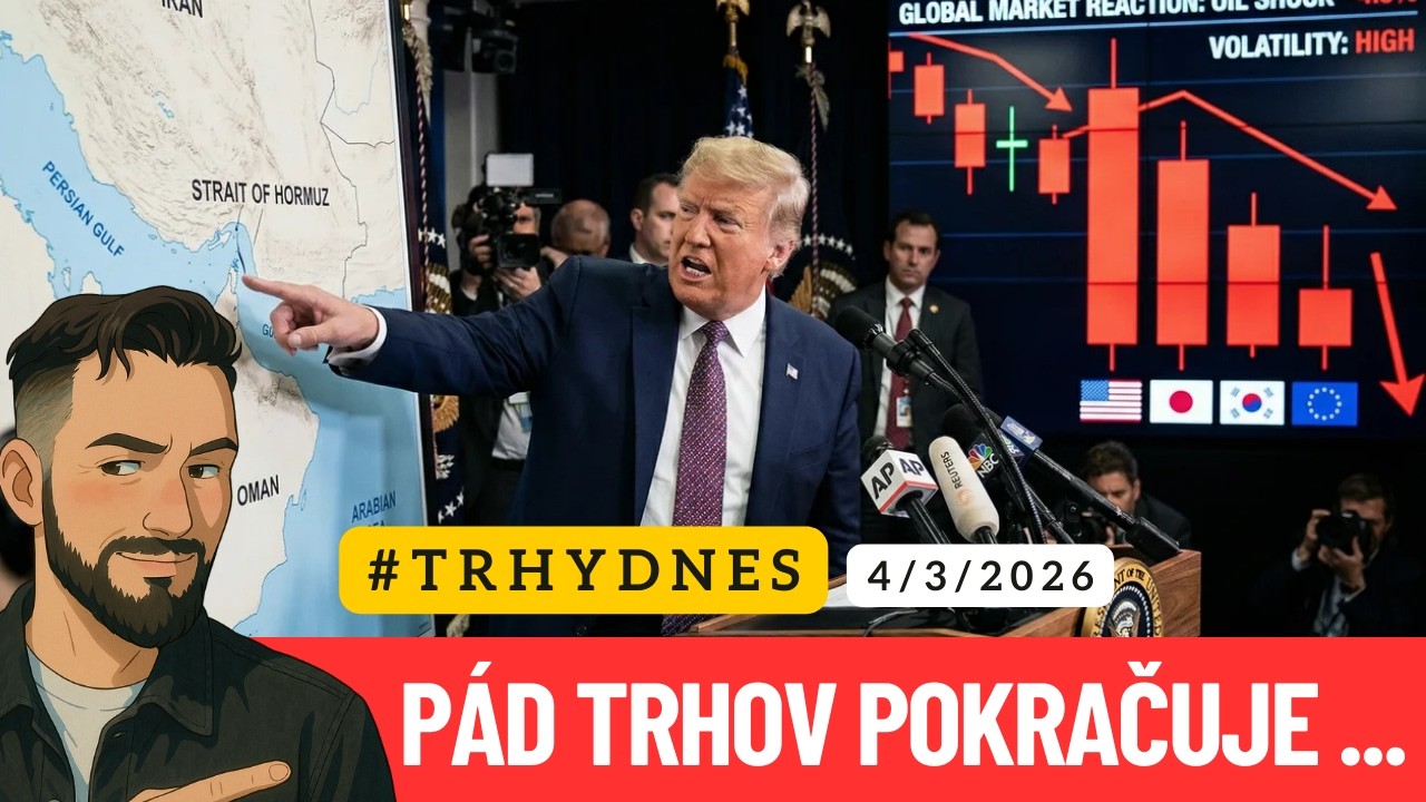 AKCIE PRUDKO PADAJÚ - Reaguje aj zlato! Odklad žnižovania sadzieb? #TRHYDNES