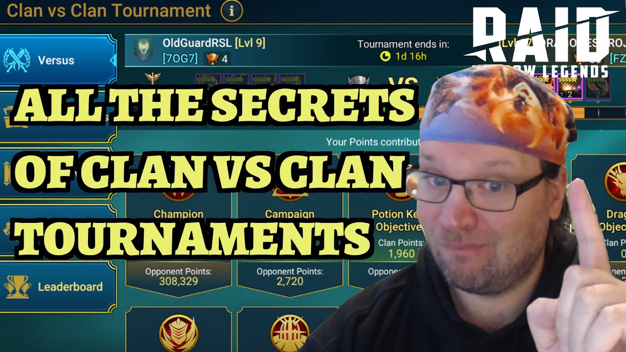Clan vs Clan CvC Tournament Guide - RAID: Shadow Legends