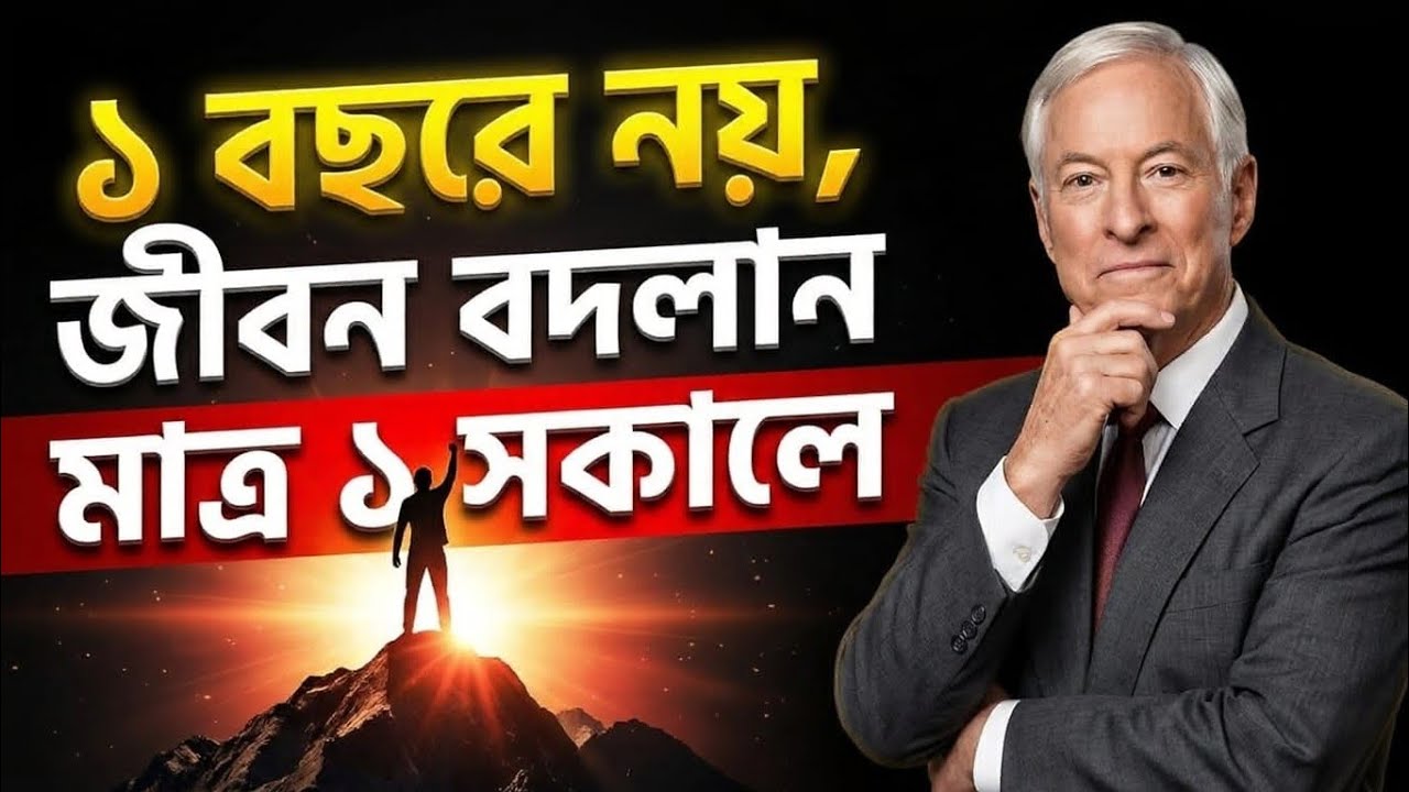 ১ সকালে জীবন বদলান | Brian Tracy সফল হওয়ার শক্তিশালী নিয়ম