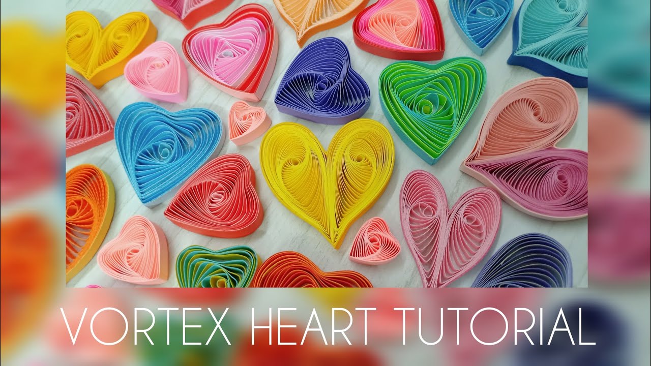 TUTORIAL CUORE A VORTICE CON QUILLING
