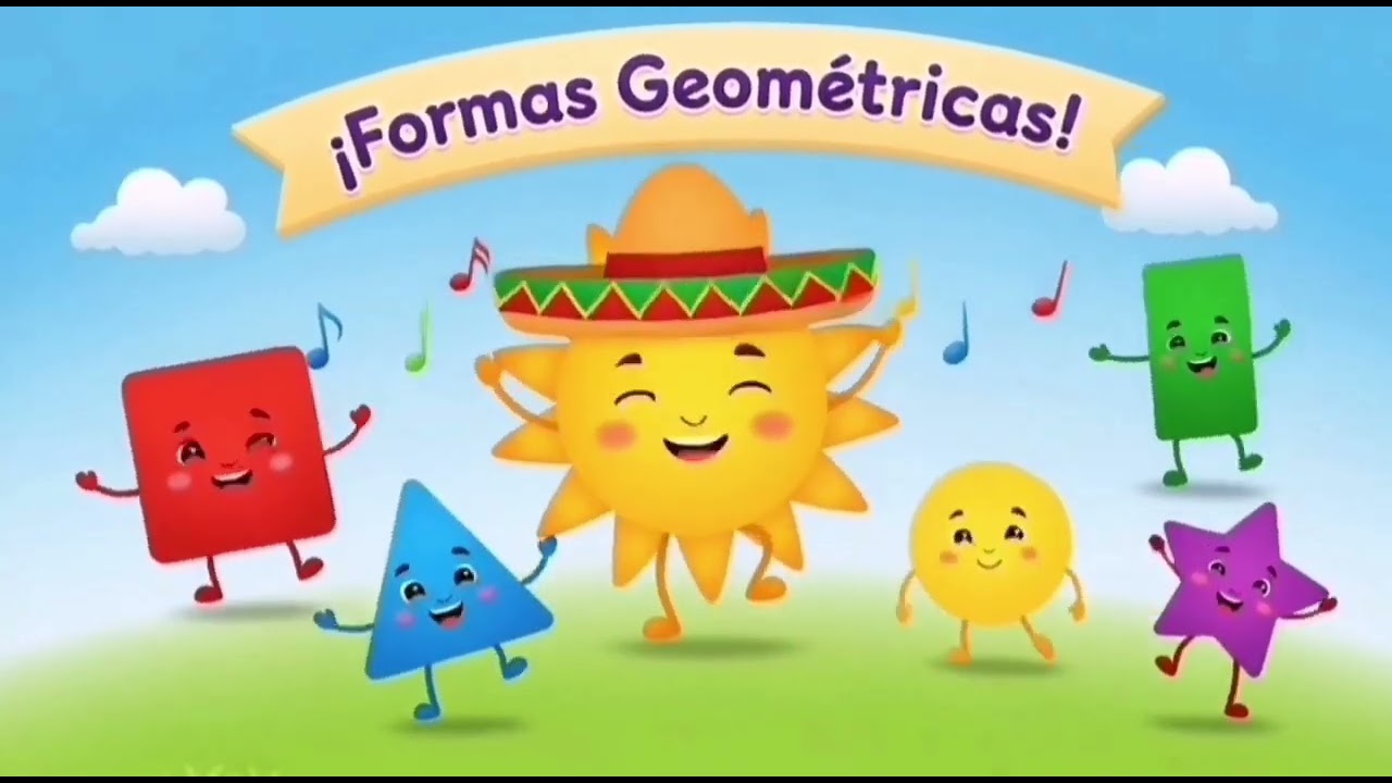 🎵 Formas Geométricas Divertidas | Aprende Jugando en Español