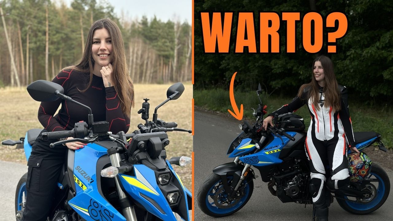 Suzuki GSX-8S po 10k km, luźny motovlog