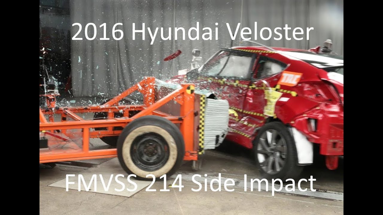 2014-2017 Hyundai Veloster FMVSS 214MDB Side Impact