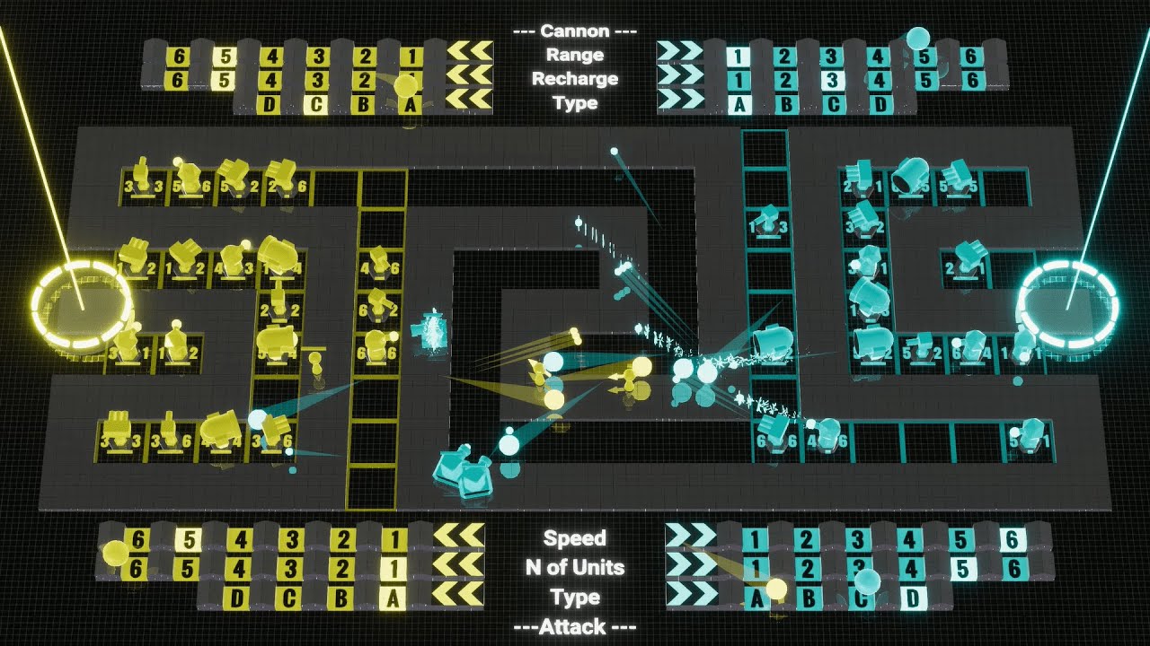 Cannon Defence - Marble Race 3D
