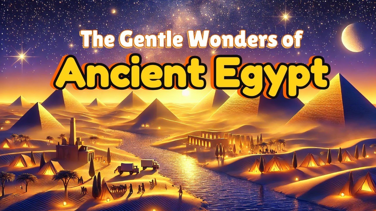 The Gentle Wonders of Ancient Egypt: A Bedtime Tale 🌈Calming Bedtime Stories for babies & toddlers🌛