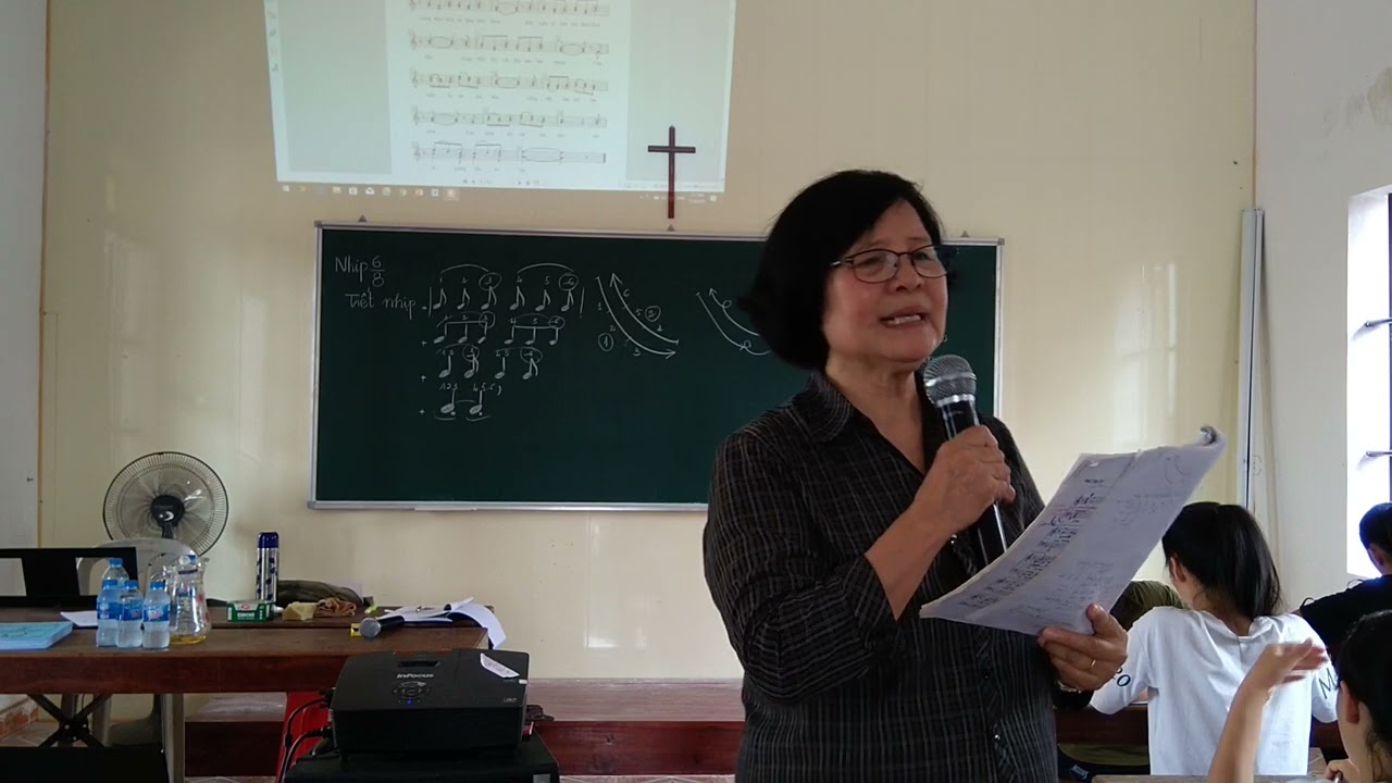 Hướng dẫn giữ nhịp 6/8 | Ôi Thần Linh Chúa | Sr. Hồng Trang
