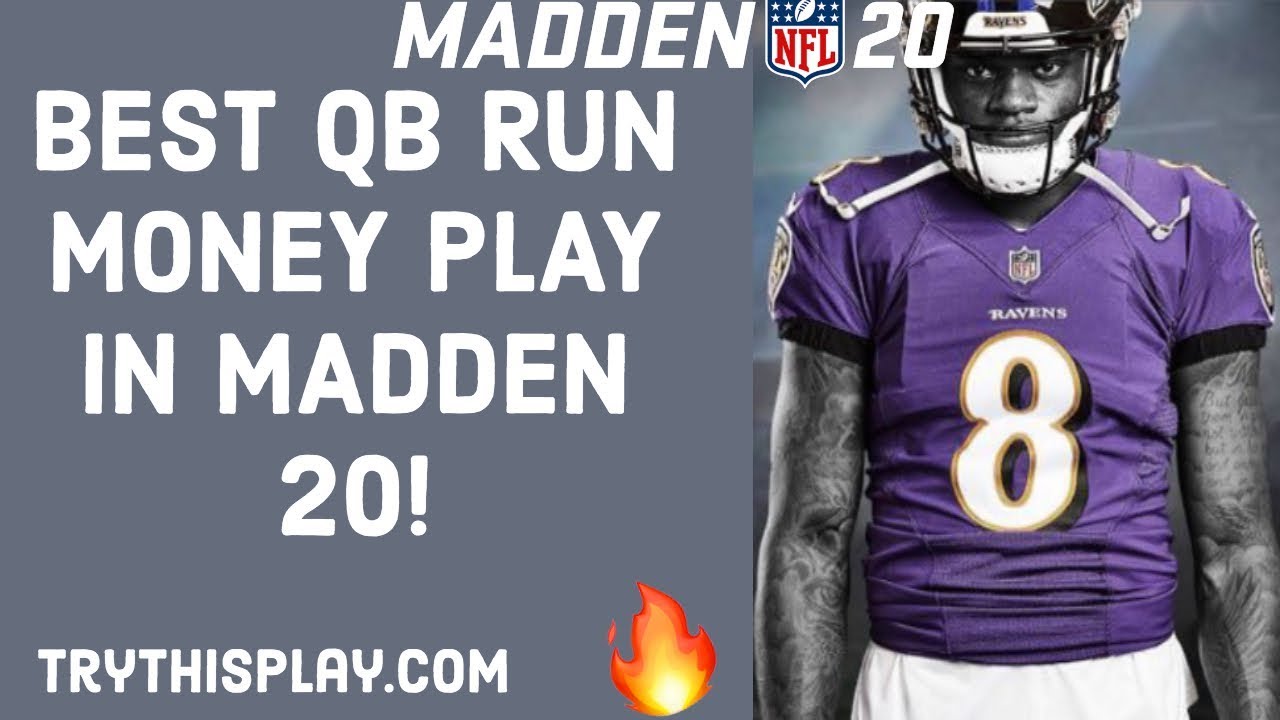 Best Madden 20 Qb Power Money Run Play! Easy Yards