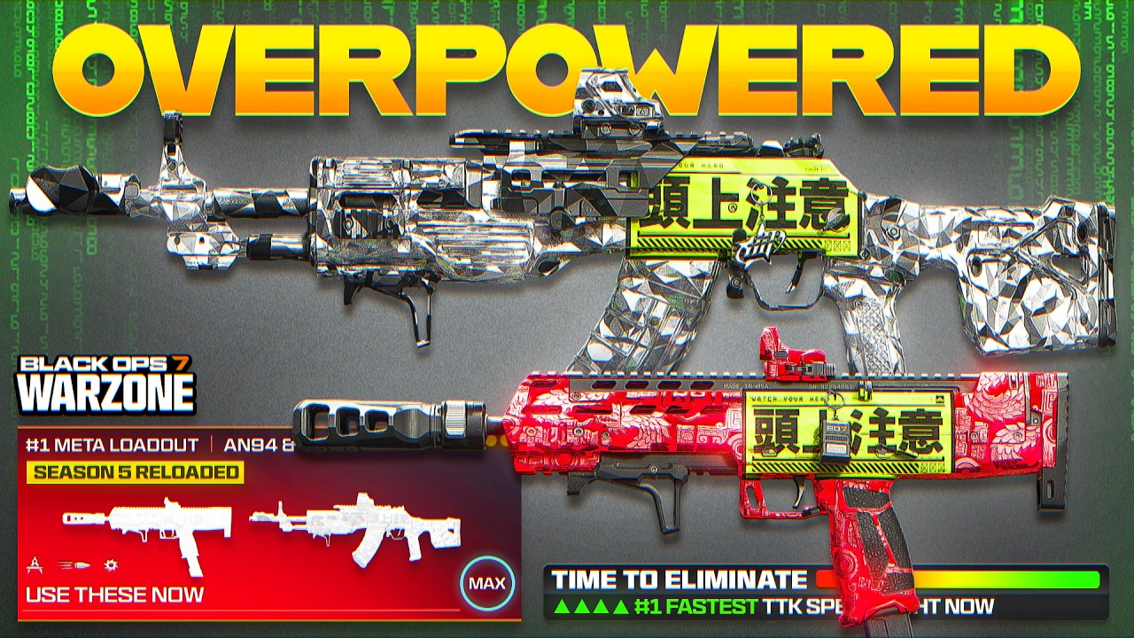 the *NEW* BEST WARZONE META LOADOUT after UPDATE! (AN-94 & VST Meta Loadouts)