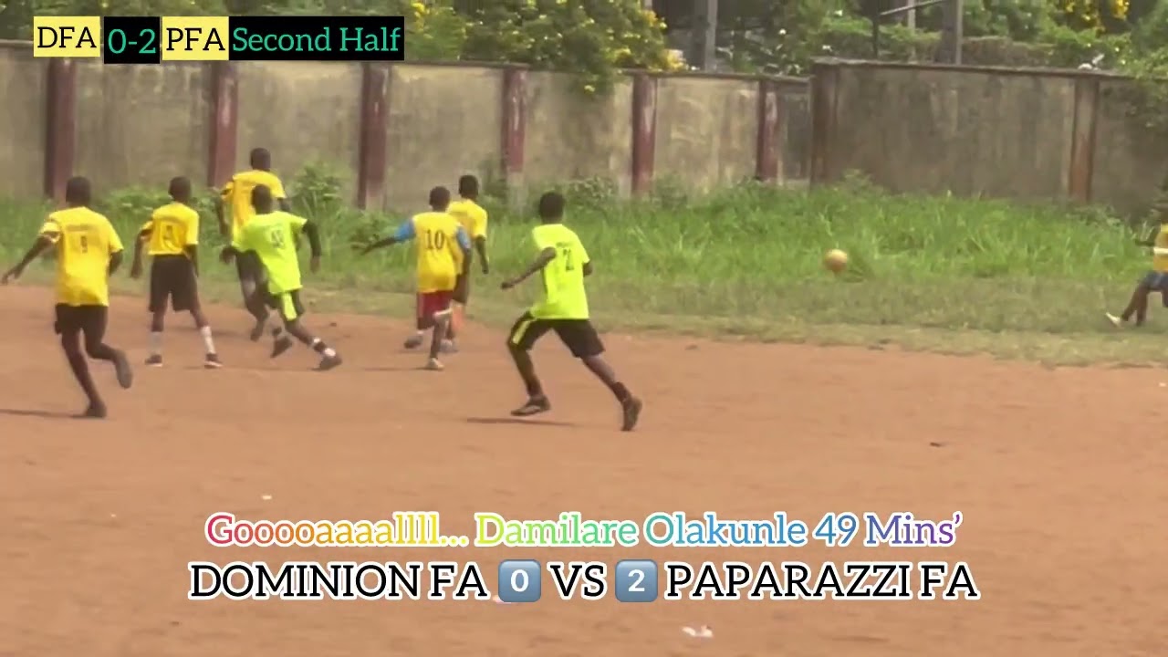 HIGHLIGHT | DOMINION FA 0️⃣ VS 2️⃣ PAPARAZZI FA | U13 DIVISIONAL FRIENDLY MATCH
