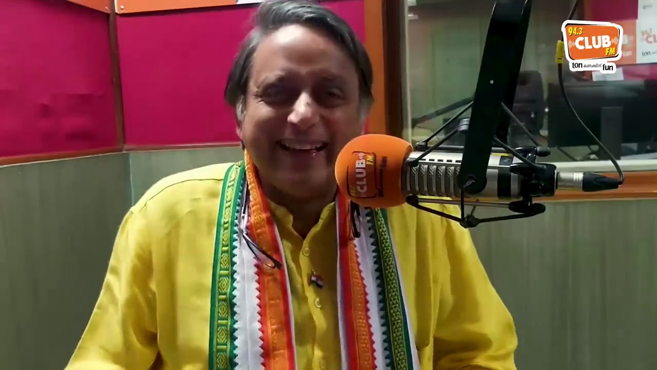 Dr. Shashi Tharoor's radio interview with RJ Rafi (Malayalam)