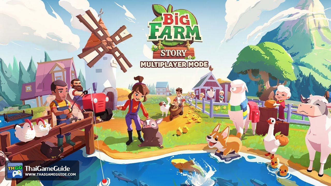 Big Farm Story [Local Co-op Share Screen] : Co-op Campaign ~ Update 1.5 - Local Co-op Feature