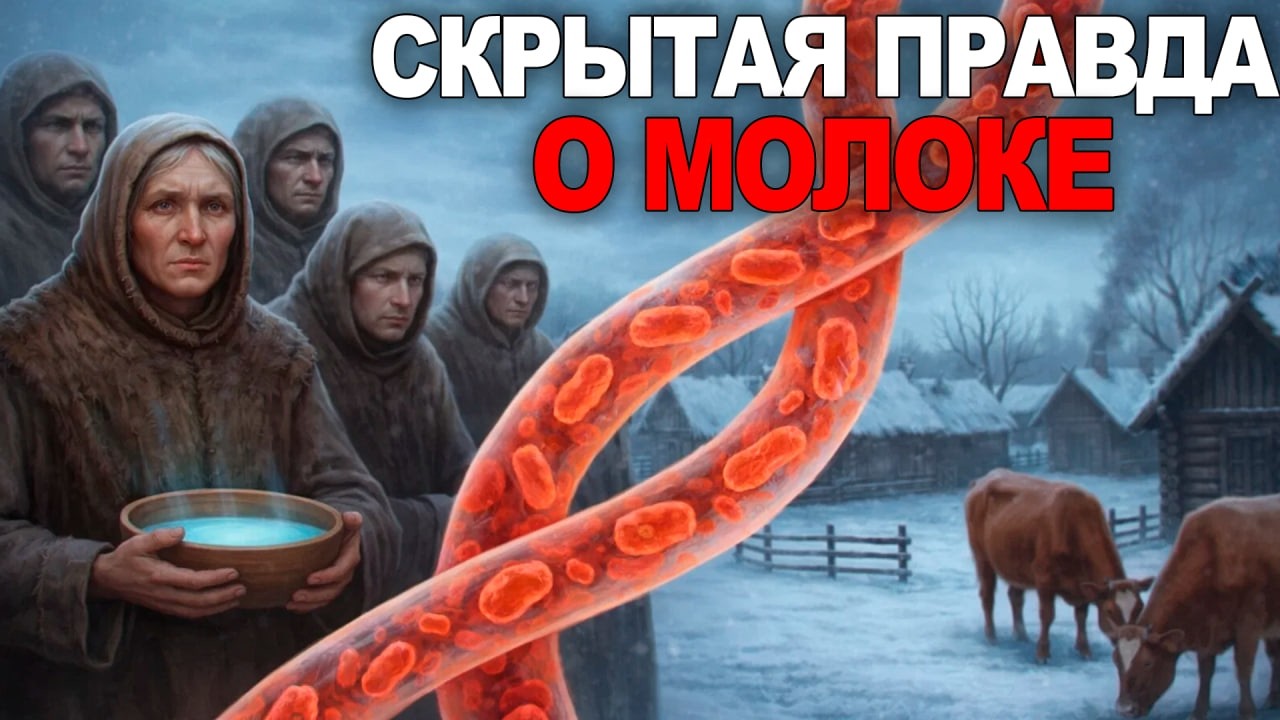 Почему одни люди могут пить молоко, а другие НЕТ_ мутация 10 000-летней давности - История для сна