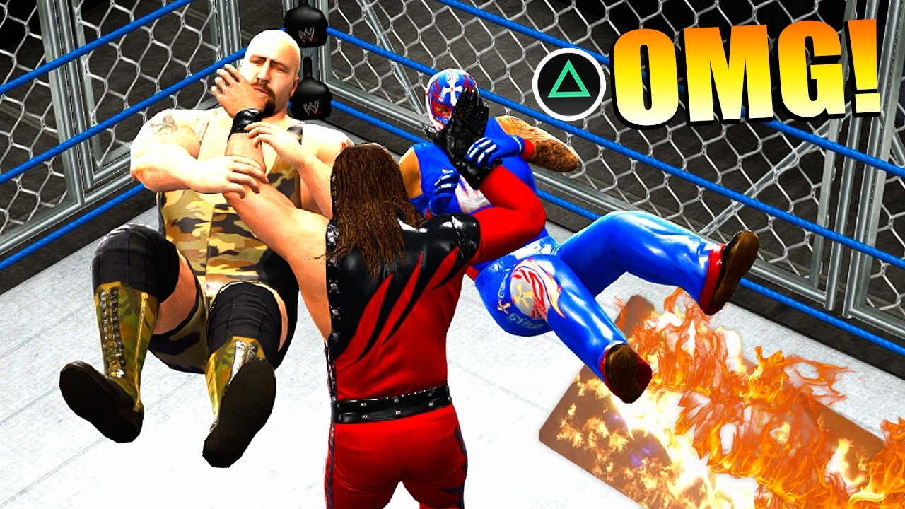 I Hit 14 INSANE OMG Moments in WWE 2K14!