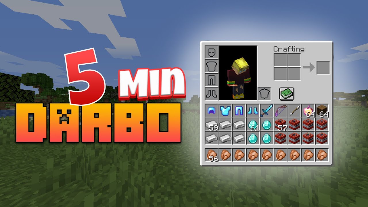 Minecraft, kuriame kas minutę gauname CREATIVE !