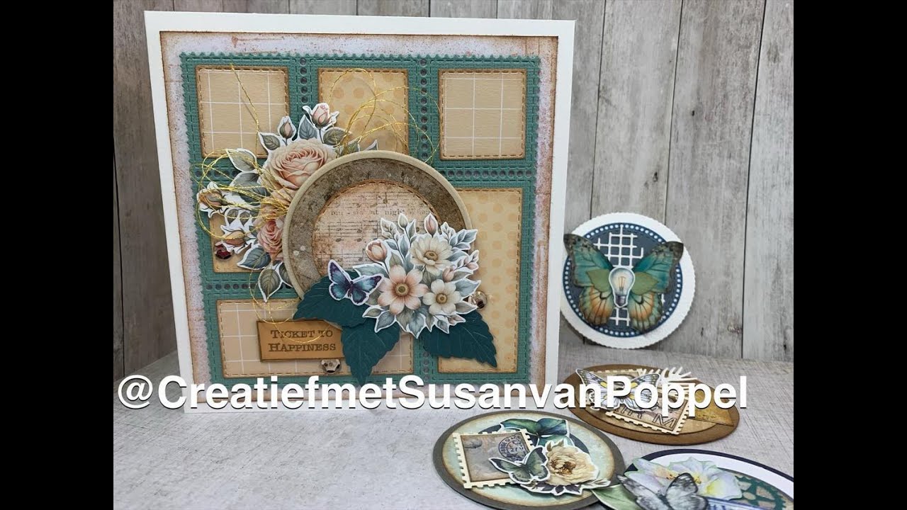 Ronde Embellishments maken en op kaart verwerken (19 maart 2025)