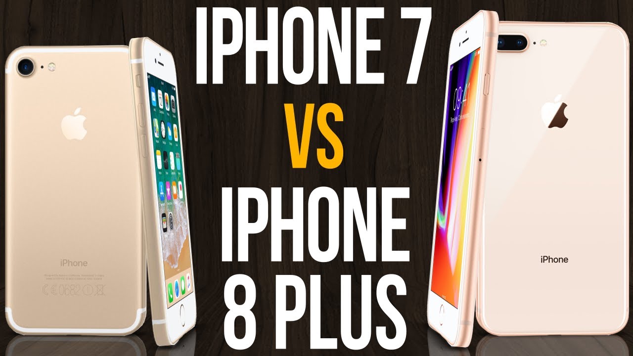iPhone 7 vs iPhone 8 Plus (Comparativo)
