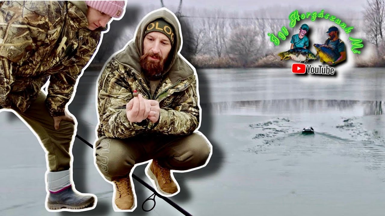 Akkor is horgászunk amikor nem kéne 🎣🐟 - Carp Centrum ❄️🧊