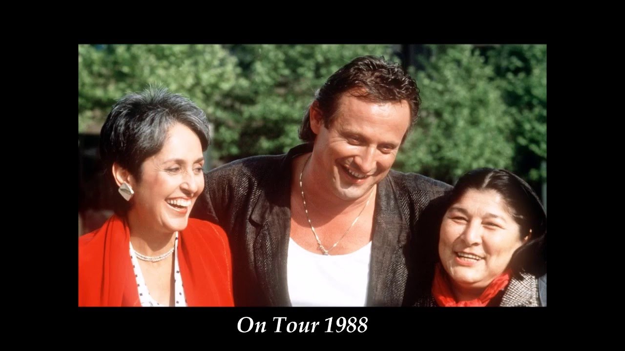 Konstantin Wecker - Mercedes Sosa - Joan Baez - Ich singe weil ich ein Lied hab - Wien 1988