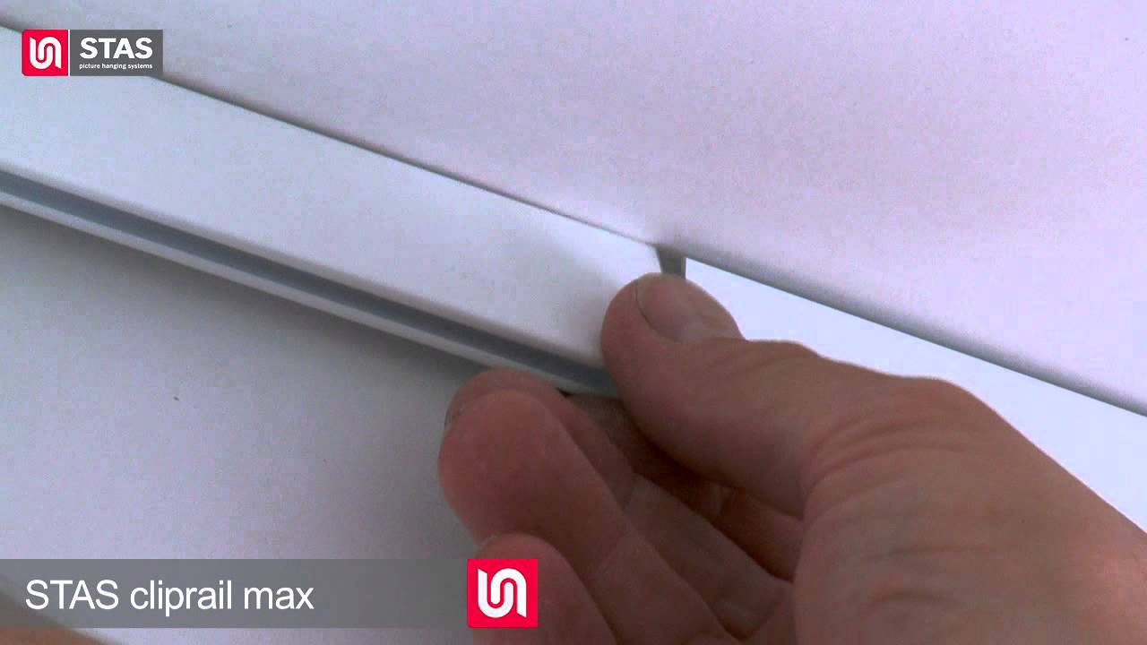 Montage video Schilderij ophangsysteem Cliprail Max