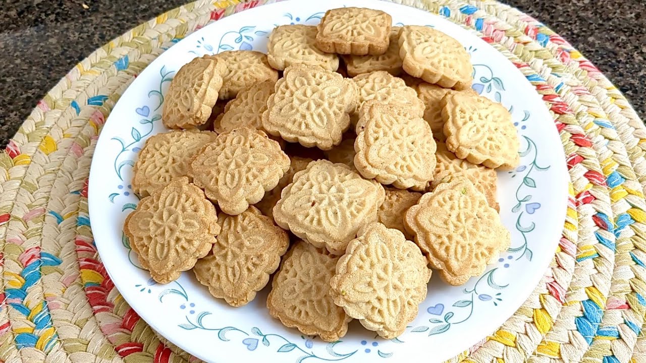 بسكويت بالمكسرات ضيافة فخمة بأسهل واسرع طريقة -Nut Cookies Are Delicious and Easy To Make