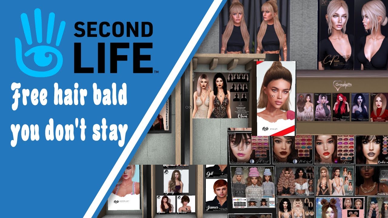 Second Life Hair Free 🎁
