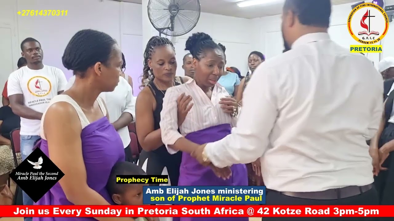 PROPHECY TIME WITH MIRACLE PAUL THE SECOND AMB ELIJAH JONES
