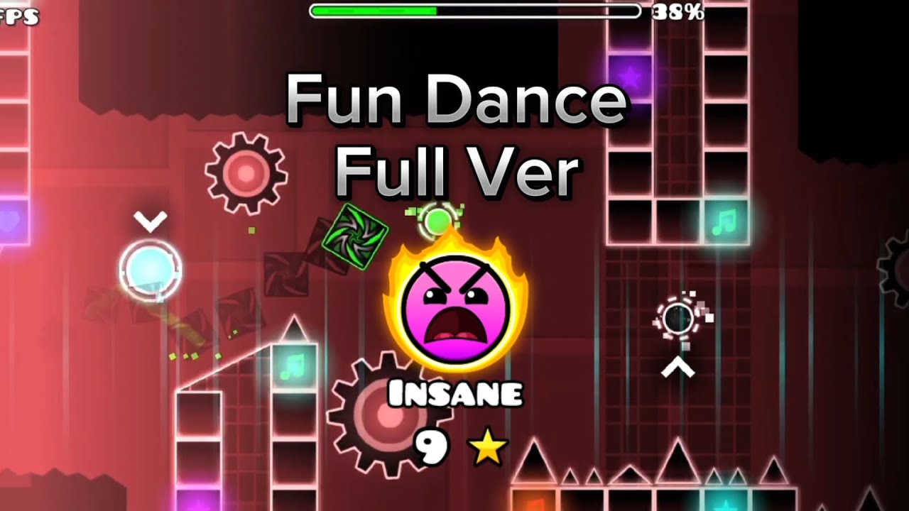 Fun Dance Full Version By: SeskelGMD || Geometry Dash