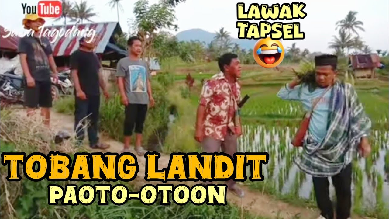 lawak tapsel ✅ TOBANG LANDIT PAOTO-OTOON  #lawaktapsel #filmtapsel #dramatapsel