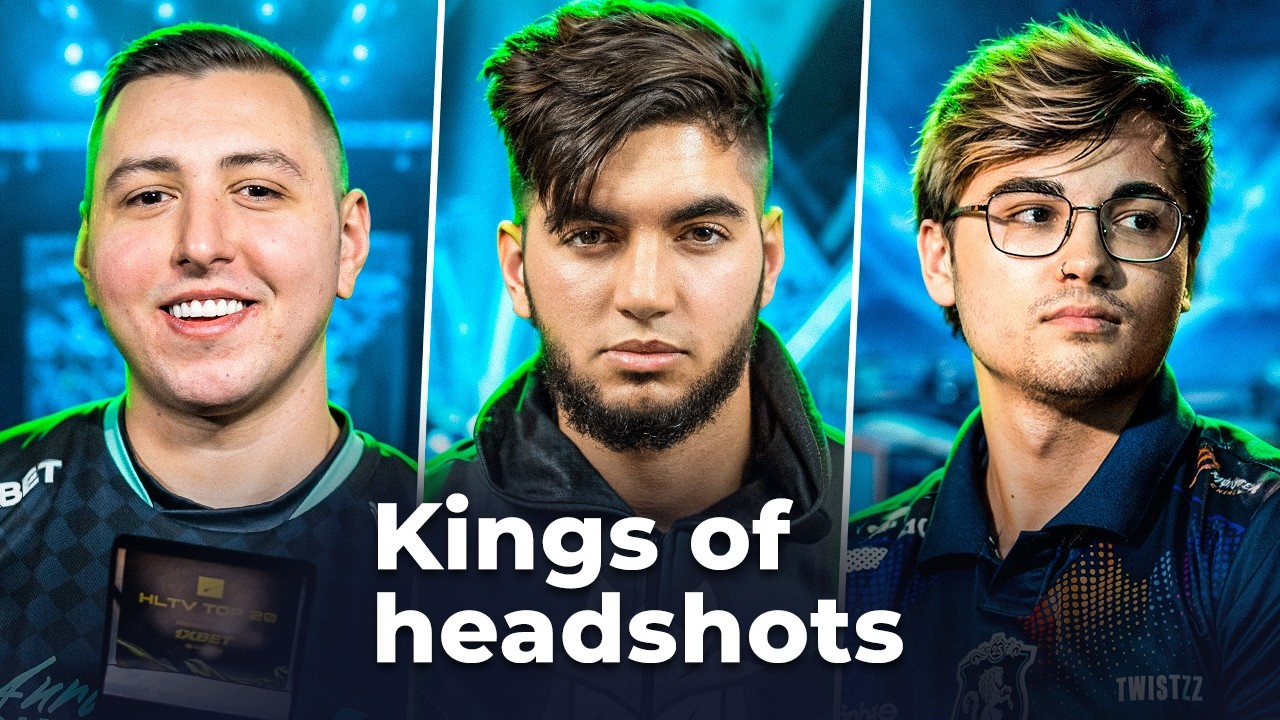 Biggest headshot masters in CS:GO and CS2. Top-10.