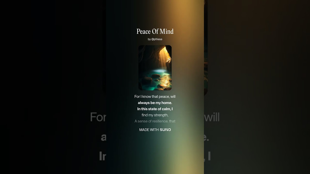 Peace Of Mind
