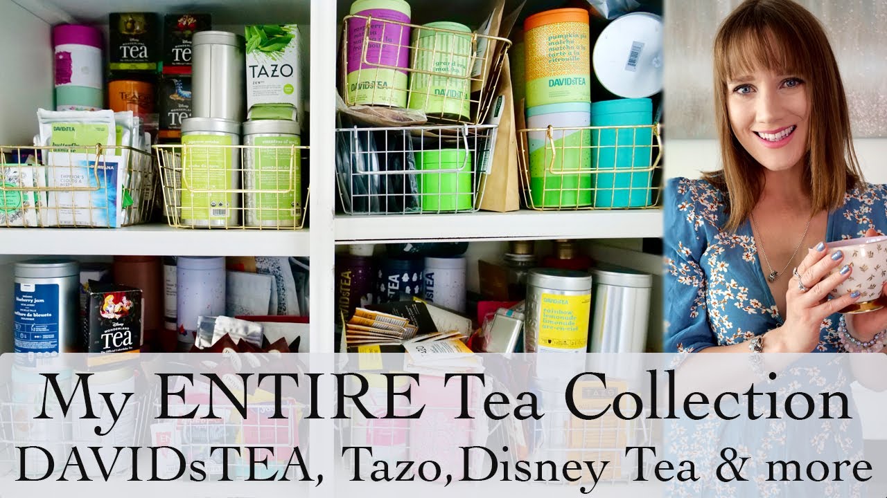 My ENTIRE Tea Collection | DAVIDsTEA, Disney Wonderland Tea, Tazo, Paragon Tea, Small Business &More