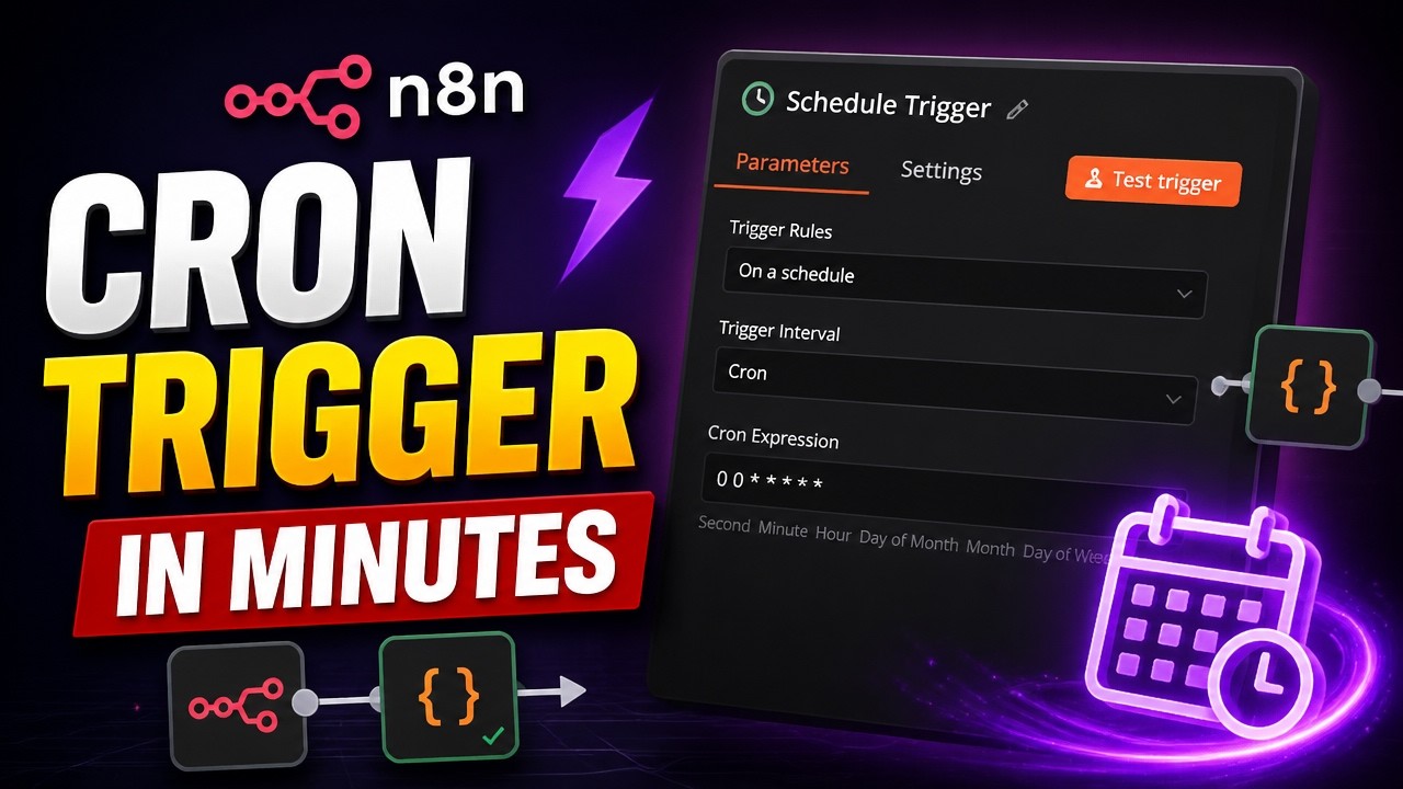 How To SETUP CRON EXPRESSION TRIGGER In N8N (QUICK & EASY) 2026
