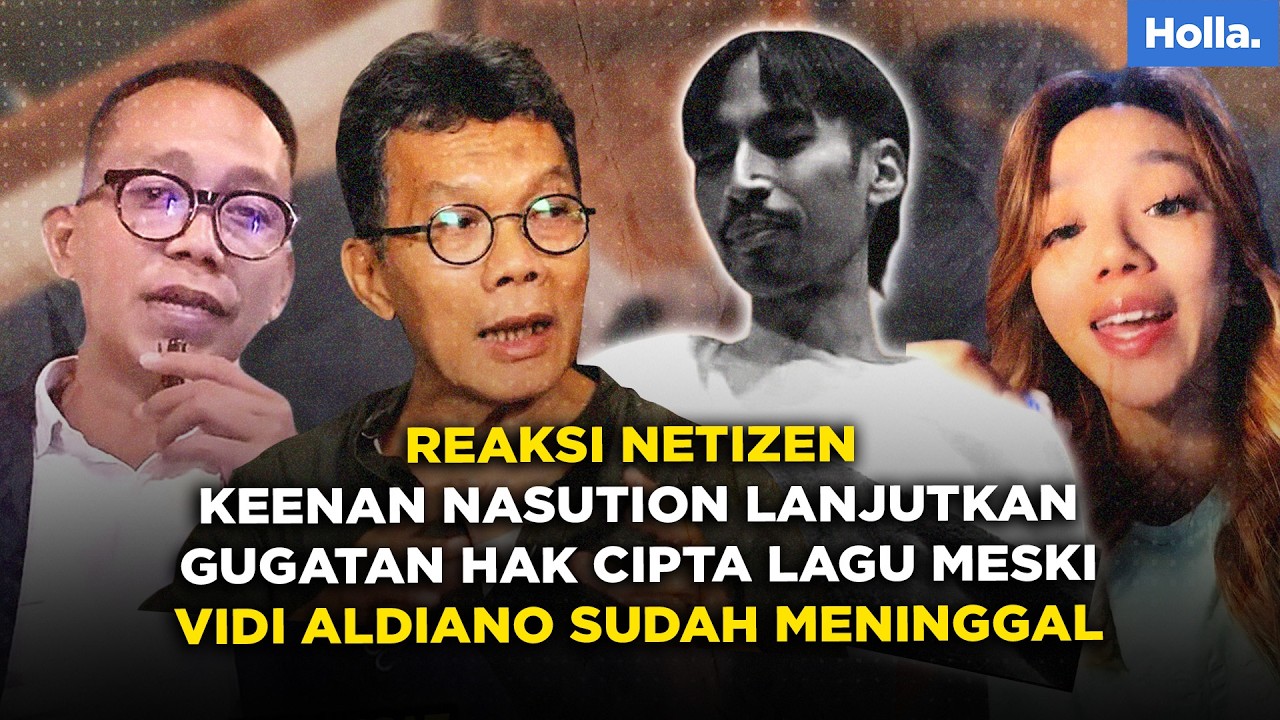 Reaksi Netizen Keenan Nasution Lanjutkan Gugatan Hak Cipta Lagu Meski Vidi Aldiano Sudah Meninggal