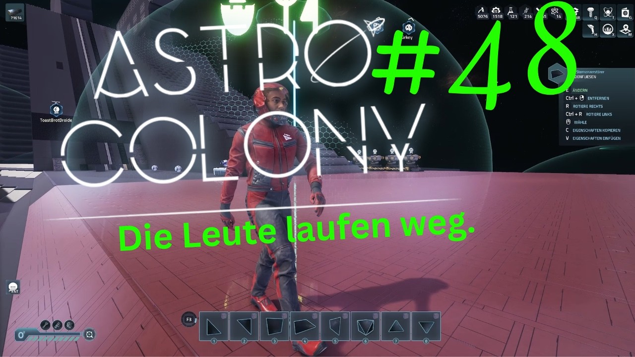 Astro Colony Folge 48 Die Leute laufen weg.