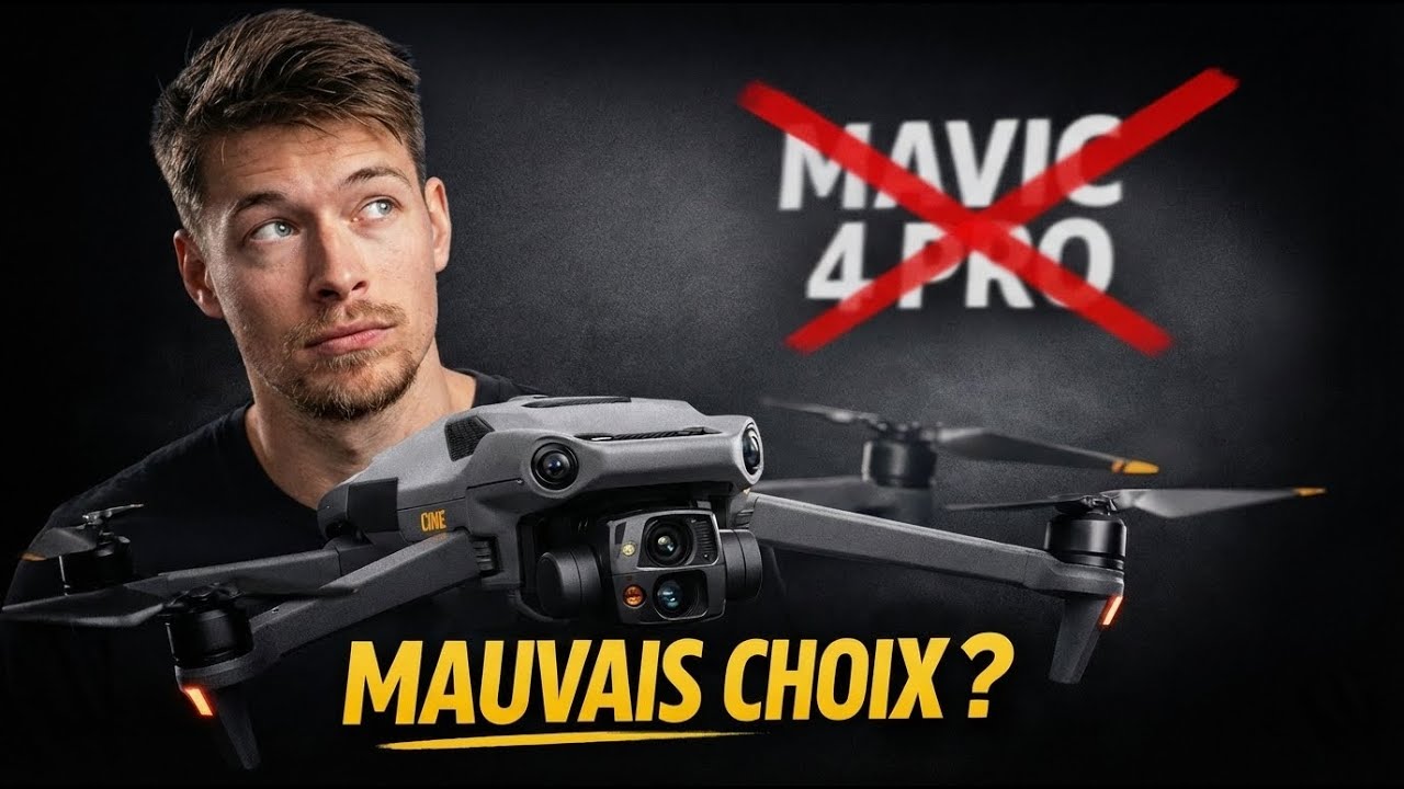 N’achetez PAS le DJI Mavic 4 Pro… prenez celui-ci !