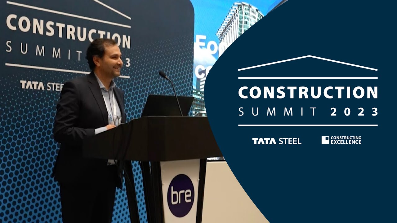 Anil Jhanji opening speech at Tata Steel and Constructing Excellence Construction Summit 2023