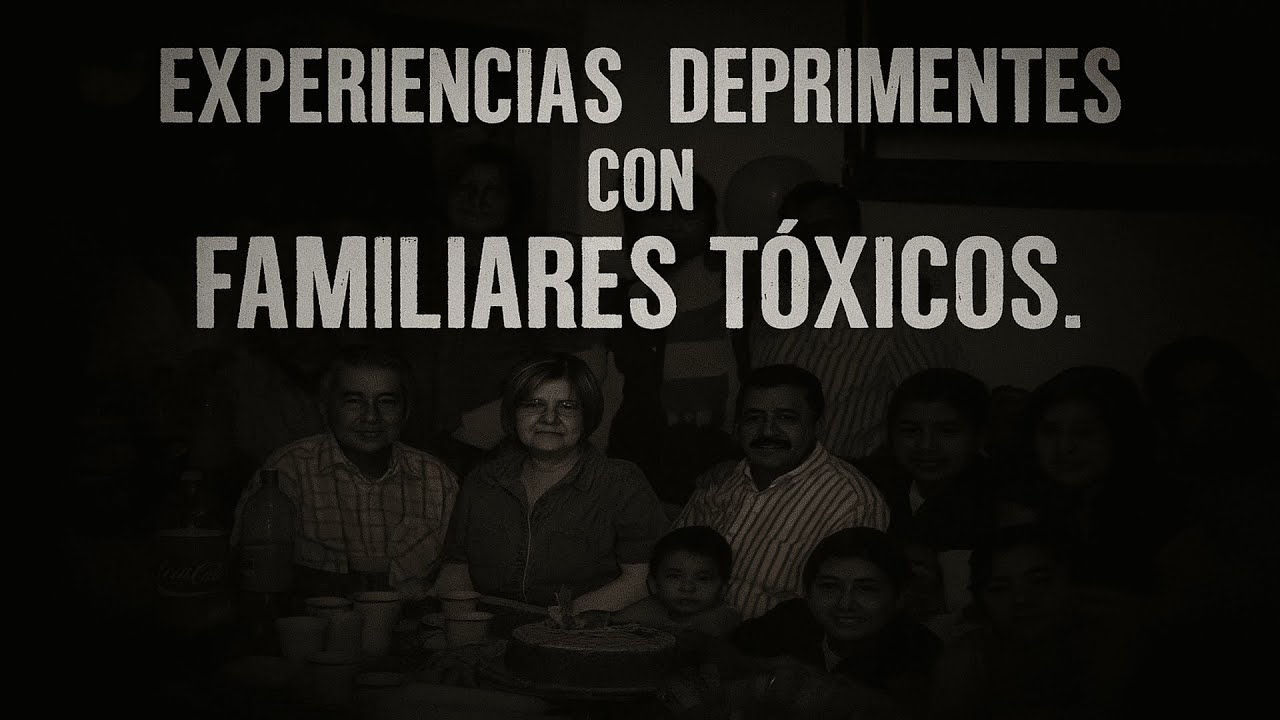 EXPERIENCIAS DEPRIMENTES CON FAMILIARES TÓXICOS